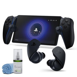 PlayStation Portal Remote Player Midnight Black + Sony PULSE Explore Earphones