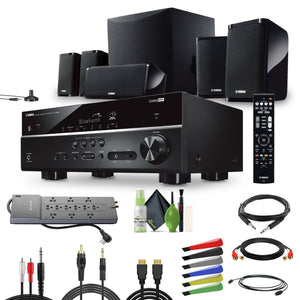 Yamaha Audio YHT-4950U 4K Ultra HD 5.1-Channel Home Theater System Bundle Yamaha