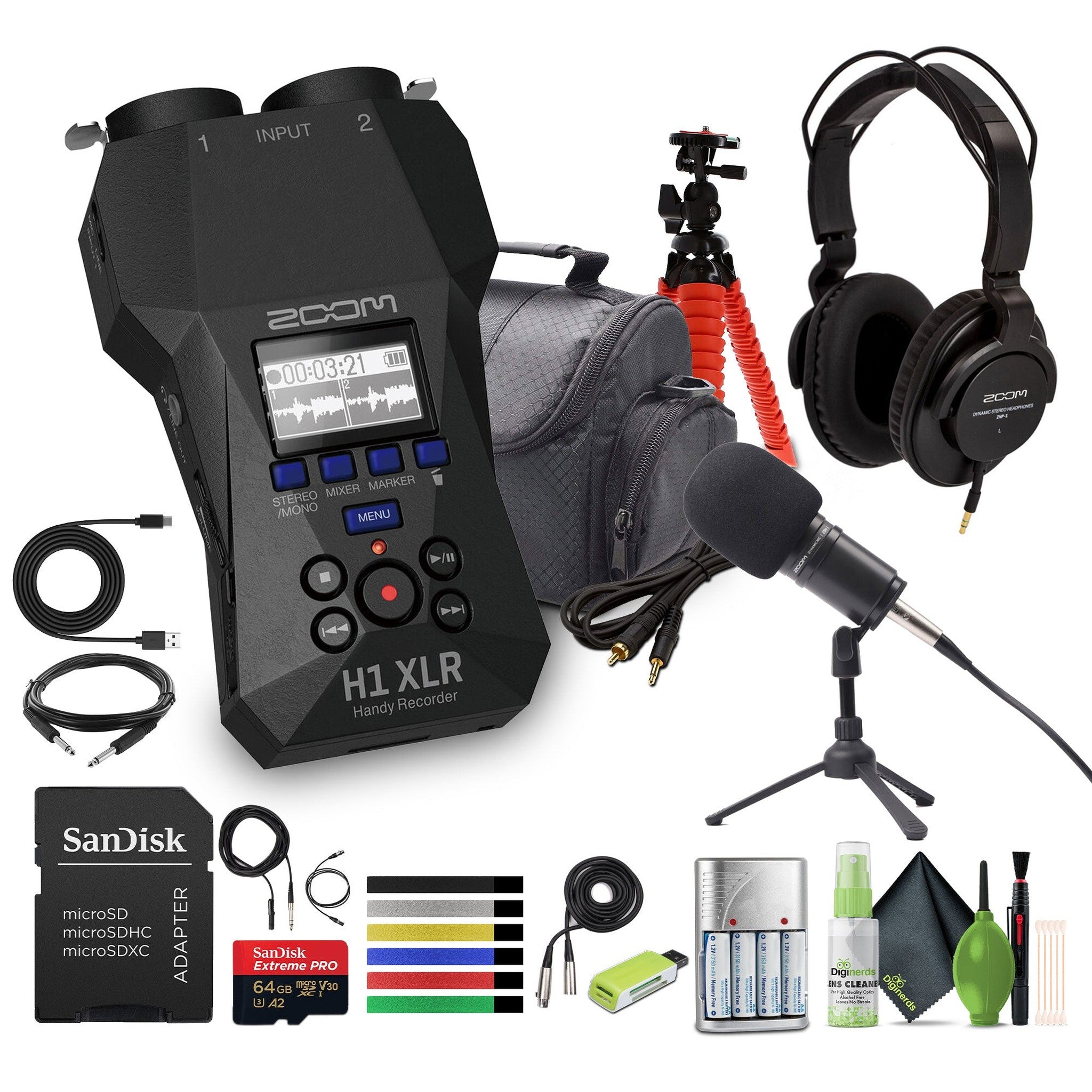 Zoom H1 XLR Handy Recorder Zoom