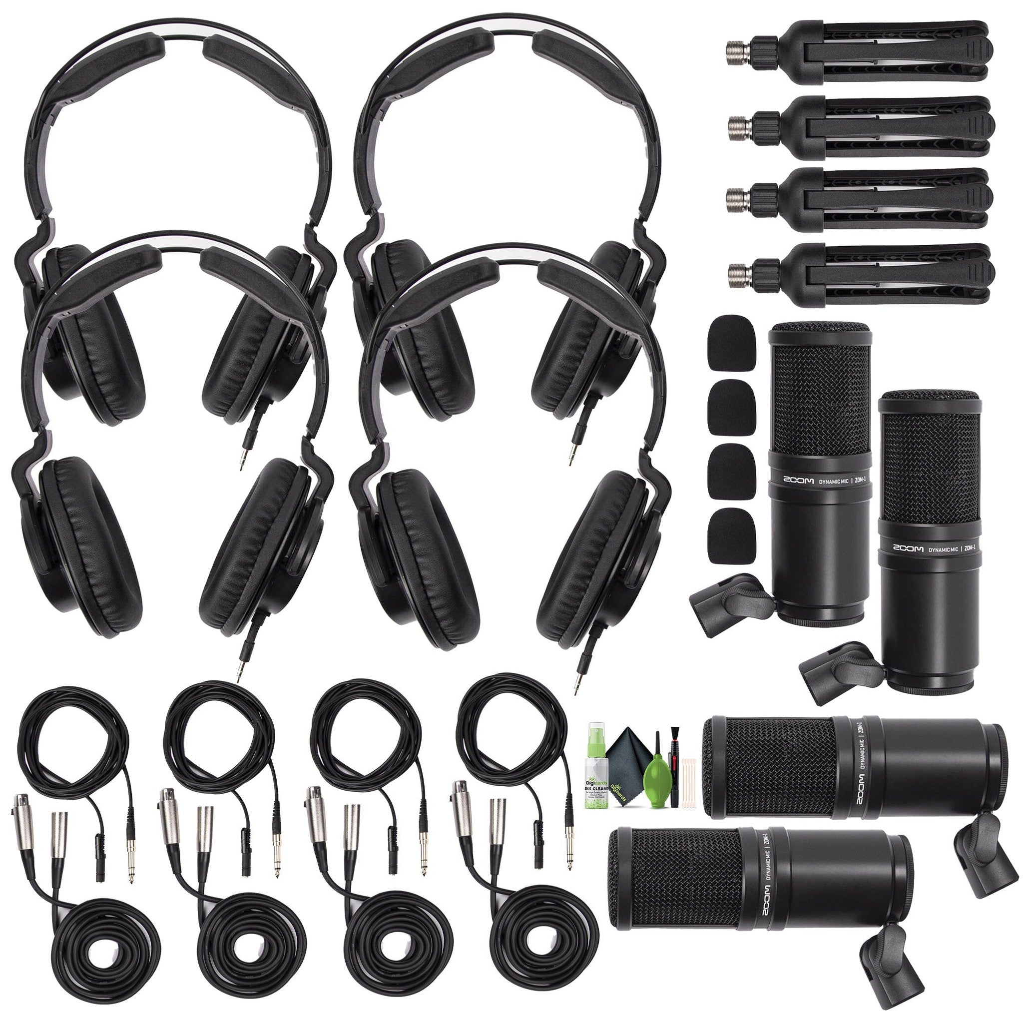 Zoom ZDM-1 Podcast Mic Pack Zoom