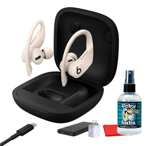 Beats by Dr. Dre Powerbeats Pro In-Ear Wireless Headphones Ivory Bundle Beats