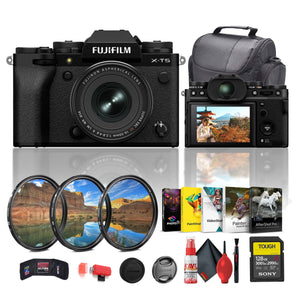 Fujifilm X-T5 Mirrorless Camera with XF 16-50mm f/2.8-4.8 Lens Black Bundle Fujifilm