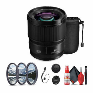Panasonic Lumix S 85mm f/1.8 Lens Bundle Panasonic