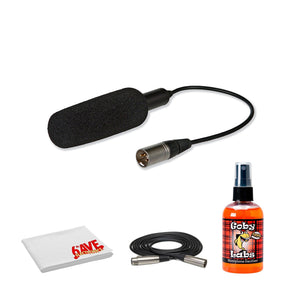 Panasonic AG-MC200G Unidirectional Microphone Bundle with Accessories Panasonic