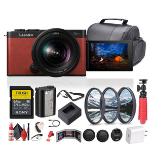 Panasonic Lumix S9 Mirrorless Camera with S 20-60mm f/3.5-5.6 Lens Bundle Panasonic
