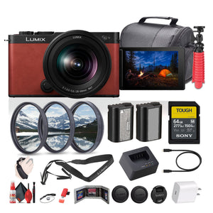 Panasonic Lumix S9 Mirrorless Camera with S 20-60mm f/3.5-5.6 Lens Bundle Panasonic