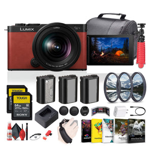 Panasonic Lumix S9 Mirrorless Camera with S 20-60mm f/3.5-5.6 Lens Bundle Panasonic