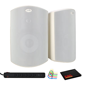 Polk Audio Atrium5 All-Weather Outdoor Speakers Bundle Polk Audio