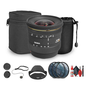 Sigma 10-20mm f/4-5.6D EX DC Lens for Sony A Bundle Sigma