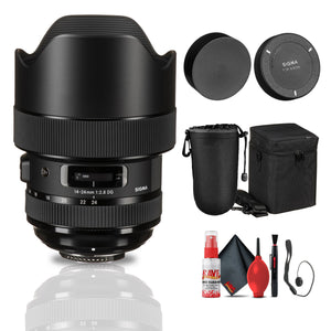Sigma 14-24mm f/2.8 DG HSM Art Lens for Nikon F Bundle Sigma