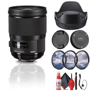 Sigma 30mm f/1.4 DC HSM Art Lens for Nikon Bundle Sigma