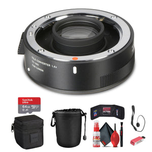 Sigma TC-1401 1.4x Teleconverter for Canon Bundle Sigma