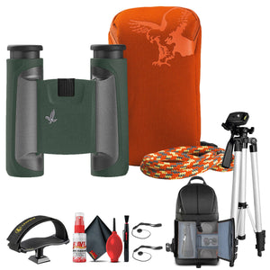 Swarovski 8x25 CL Pocket Binoculars with Mountain Accessory Package Bundle Swarovski
