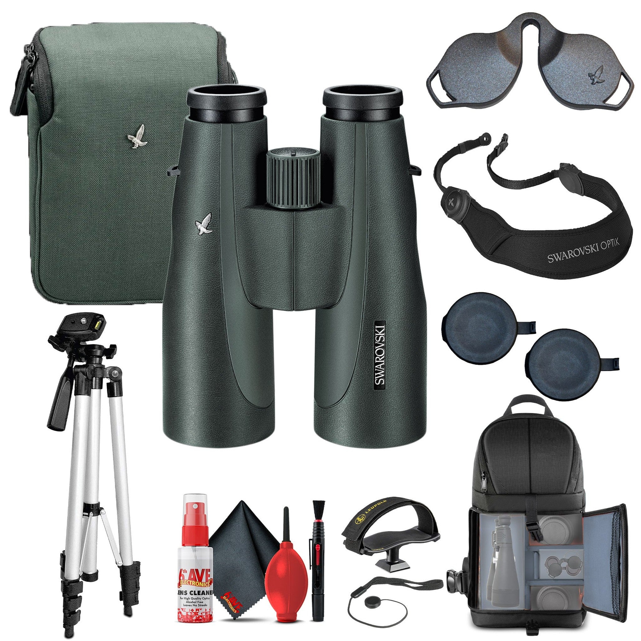 Swarovski 8x56 SLC Binocular Bundle with Tripod and More Accessories Swarovski