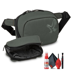 Swarovski FSB Functional Side Bag for 32mm NL Pure Binoculars Bundle