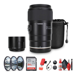 Tamron 90mm f/2.8 Di III VXD Macro Lens for Nikon Z Bundle with Acccessories Tamron
