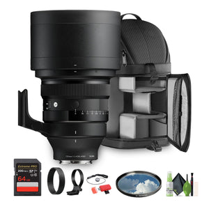 Sigma 135mm f/1.4 DG Art Lens Sony E Bundle 1