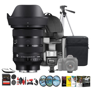 Sigma 24-70mm f/2.8 DG DN II Art Lens Sony E Bundle Sigma
