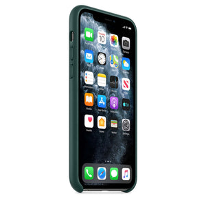 Apple Leather Case for iPhone 11 Pro - Forest Green - Used Apple