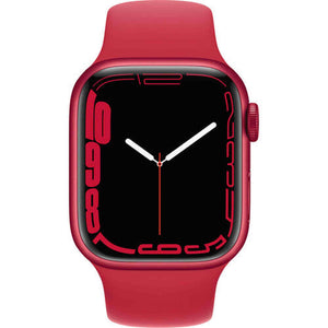 Apple Watch Series 7 GPS + Cellular 45mm Red Aluminum Case with Red Sport Band - Used Apple