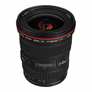 Canon EF 17-40mm f/4L USM Ultra Wide Angle Zoom Lens for Canon SLR Cameras - White Box Bulk Packaging Canon