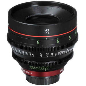 Canon CN-E 35mm T1.5 L F Cine Prime Lens EF Mount - International Version No Warranty 6ave Electronics