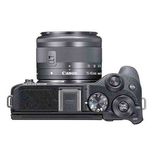 Canon EOS M6 Mark II Mirrorless Digital Camera - Black International Model Canon