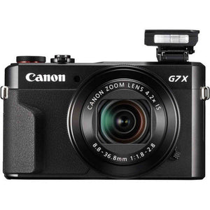 Canon PowerShot Digital Camera G7 X Mark II with Wi-Fi & NFC, LCD Screen, and 1-inch Sensor - Black
