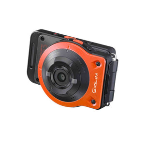 Casio Exilim EX-FR10EO 14MP Split Action Camera - Orange CASIO