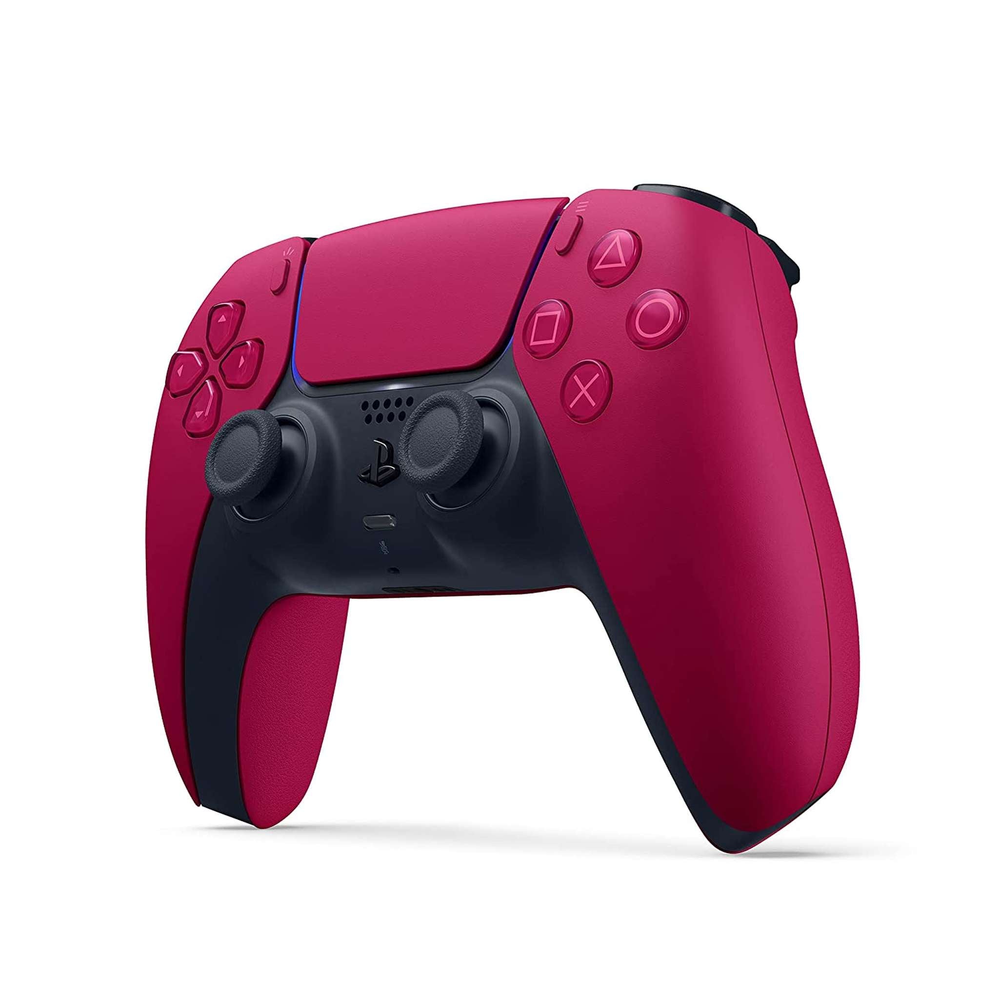 PlayStation 5 DualSense Wireless Controller Cosmic Red with Cleaning Cloth PlayStation