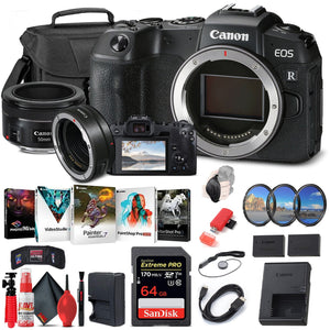 Canon EOS RP Mirrorless Digital Camera 3380C002 + EF 50mm More - Reconditioned Canon