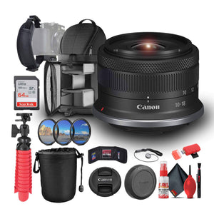 Canon RF-S 10-18mm f/4.5-6.3 IS STM Lens Canon RF Bundle Canon