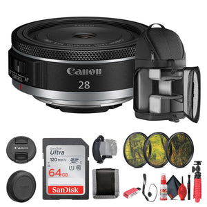 Canon RF 28mm f/2.8 STM Lens Canon RF , Wide-Angle, - Bundle Canon
