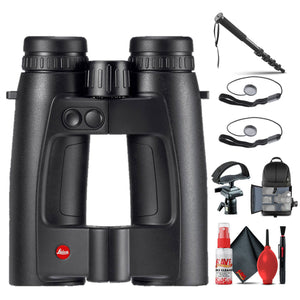 Leica 8x42 Geovid Pro Rangefinder Binoculars + Tripod Adapter + BackPack + Monopod + More Leica