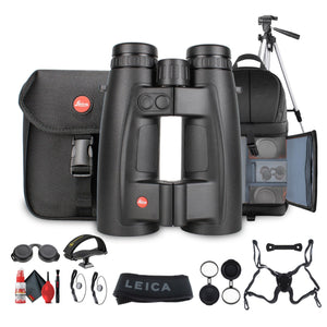 Leica 8x56 Geovid Pro Rangefinder Rugged Compact Weather-Proof Hunting Binoculars - Bundle Leica