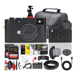 Leica M11-D Rangefinder Camera Black + 64GB Memory Card + Photography Software + More Leica