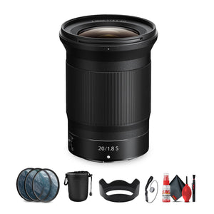 Nikon NIKKOR Z 20mm f/1.8 S Ultra-Wide Lens | Weather-Sealed, Silent Autofocus + More Nikon