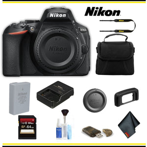Nikon D5600 DSLR Camera 1575 Starter Bundle- International Model Nikon