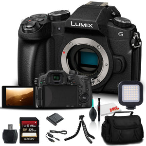Panasonic Lumix DMC-G85 Mirrorless Digital Camera Body DMC-G85MK - Storage Bundle