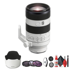 Sony FE 70-200mm f/4 Macro G OSS II Full-Frame Compact Telephoto Zoom Lens - Bundle Sony