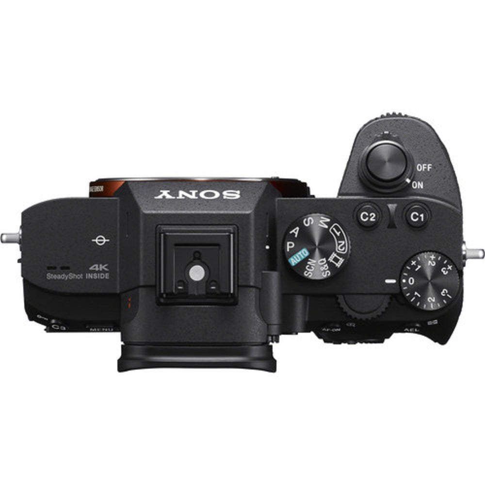 Sony Alpha a7 III Mirrorless Digital Camera Bundle - With Sony FE 24-70mm f2.8 Lens, Bag, 64GB Memory Card