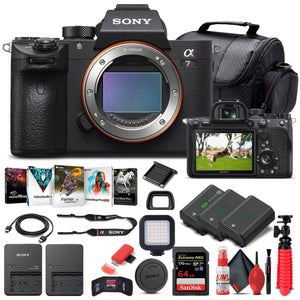 Sony Alpha a7R IV Mirrorless Camera Body Only ILCE7RM4/B - Advanced Bundle - Reconditioned Sony
