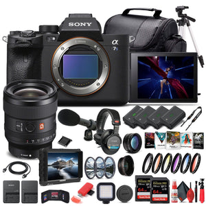 Sony Alpha a7S III Mirrorless Camera W/ Sony FE 24mm Lens - Pro Bundle - Reconditioned Sony