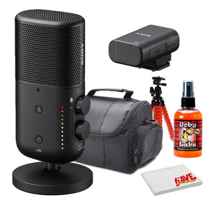 Sony ECM-S1 Wireless Streaming Microphone | Multi-Interface Shoe + More