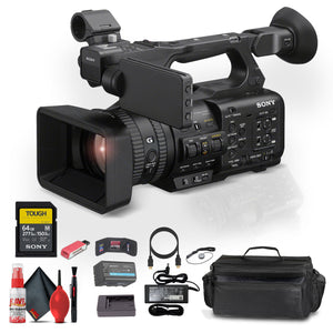 Sony HXR-NX800 NXCAM Camcorder + 64GB Memory Card + Case + More Sony