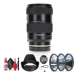 Tamron 17-50mm f/4 Di III VXD Lens Sony E + Lens Filter Kit + Cleaning Kit + More Tamron