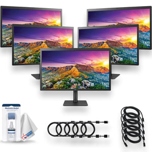 LG UltraFine 27MD5KL-B 27" 16:9 5K IPS Monitor Deluxe Bundle LG