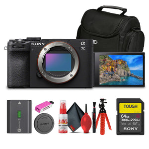 Sony Alpha 7C II Mirrorless Full-Frame Interchangeable Lens Camera ILCE-7CM2/B Sony