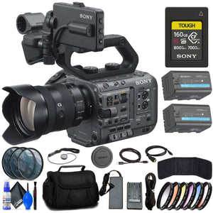 Sony FX6 Digital Cinema Camera Kit with 24-105mm Lens + 160GB Memory Card + More Sony