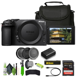 Nikon Z30 Lightweight Mirrorless Camera 1737 Bundle Nikon